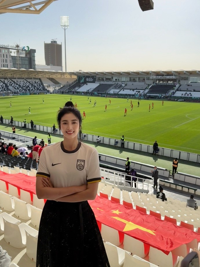 赵丽娜谈沙特行：为U23男足骄傲 现场看C罗气氛和热度比想象夸张