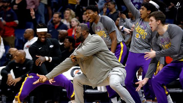 开云app官网-拿下卡位战！湖人18记三分射穿鹈鹕 排名反倒下降？